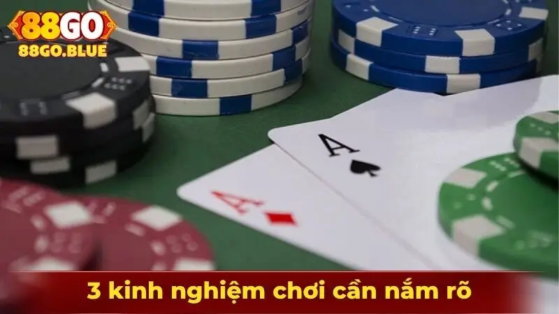 3 kinh nghiệm chơi cần nắm rõ